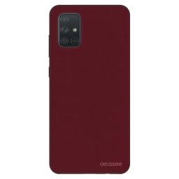 Fashion Case Samsung Galaxy A71 A715F - Burgundy red