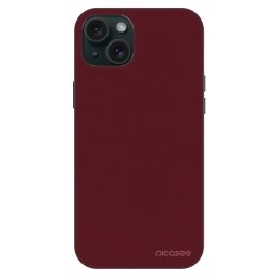 Fashion Case MagSafe Apple iPhone 15 Plus - Burgundy red