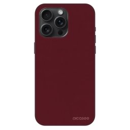Fashion Case MagSafe Apple iPhone 15 Pro Max - Burgundy red