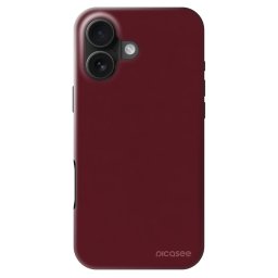 Fashion Case MagSafe Apple iPhone 16 - Burgundy red