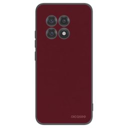 Fekete szilikon tok az alábbi mobiltelefonokra OnePlus 13R 5G - Burgundy red