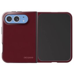 Fashion Case MagSafe Apple iPhone Duo - Burgundy red
