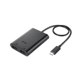 I-tec USB-C Dual 4K/60Hz (egyetlen 8K/30Hz) HDMI videó adapter
