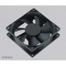 kiegészítő ventilátor Akasa 80x80x25 fekete OEM H