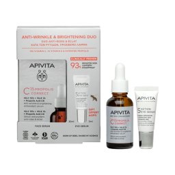 Apivita Bee Tech C15 Propolisz ránctalanító és korrigáló antioxidáns szérum csomag 30+5 ml