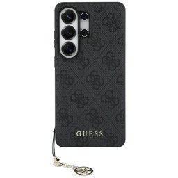 Guess 4G Classic Logo Charm Samsung Galaxy S26 Ultra mágneses tok, MagSafe, fekete