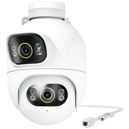 Imilab EC6 dual kültéri biztonsági kamera, 3K+3K felbontás, WiFi, SD kártya max. 256GB, fehér