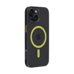 Tactical MagForce Hyperstealth 2.0 Apple iPhone 15 Magsafe tok, fekete/sárga