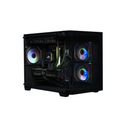 SHARK GAMING PC - RGBeast Mini R500 (Wave mini, R5-7600X, RX9060XT 16G , 1TB NVMe , 16GB , watercooler, Windows 11 h)