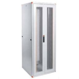 Legrand EVO42U8080EE Evoline 19" 42U SZÉL:800 MÉLY:800 MAG:1894 MAX:1000kg dupla 63% perforált ajtós szürke álló rack szekrény