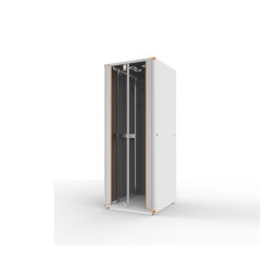 Legrand EVO42U6010 Evoline 19" 42U SZÉL:600 MÉLY:1000 MAG:1894 MAX:1000kg biztonsági üvegajtós szürke szerver szekrény