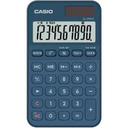 CASIO Zsebszámológép, 10 számjegy, CASIO "SL 310 YC" kék