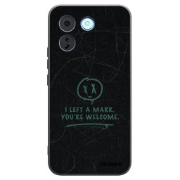 Fekete szilikon tok az alábbi mobiltelefonokra Xiaomi Redmi Note 17 Pro MAX 5G - LEFT A MARK