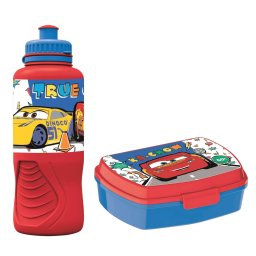 Verdák szett/2db Szendvicsdoboz/ uzsonnás doboz Sport kulacs ivókupakkal 430 ml