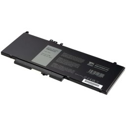 T6 Power akkumulátor a Dell Latitude E5450, E5550, E5250, 3150, 3160 modellekhez, 6900 mAh, 51 Wh, 4 cellás, Li-pol