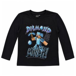 Minecraft Diamond Power gyerek hosszú ujjú póló, felső 8 év / 128 cm