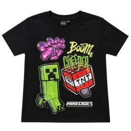 Minecraft Explosive gyerek rövid póló, felső 10 év / 140 cm