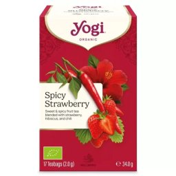 Fűszeres epres bio tea - Yogi Tea