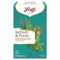 Frissesség és fókusz bio tea - Yogi Tea