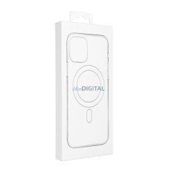 SILICONE MAG COVER (nagy lyuk) tok kompatibilis MagSafe for IPHONE 17 világoskék