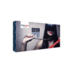 BDSM szett Kajdankák, Knebel, Pejcz, Obroża Fekete