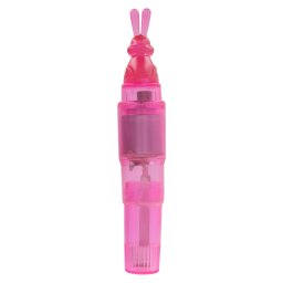 Vibrátor Mini nyuszis csiklóstimuláló rózsaszín 13 cm