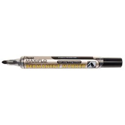 PENTEL Alkoholos marker, 1,5 mm, kúpos, PENTEL "Maxiflo NFL50", fekete