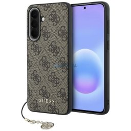 GUESS case for SAMSUNG Galaxy A37 GUHCSA37GF4GBR (PU 4G Classic Logo with Charm) brown