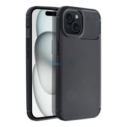 Case for iPhone 15 Carbon Premium black