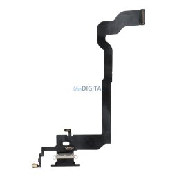 Charging flex USB for IPHONE X black (used)