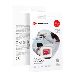 FORCELL F-DATA memory card 128GB UHS-I U3 class 10