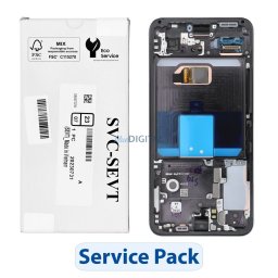 ServicePack LCD Display SAMSUNG S22 S901 GH82-27520A Black