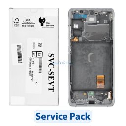 ServicePack LCD Display SAMSUNG S20 FE 4G/5G G780F/G781F GH82-31329B White