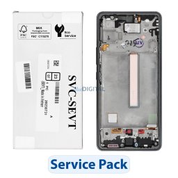 ServicePack LCD Display SAMSUNG A53 5G A536B GH82-28024A Black