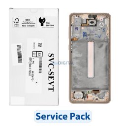 ServicePack LCD Display SAMSUNG A33 5G A336B GH82-28143D Gold