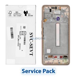 ServicePack LCD Display SAMSUNG A53 5G A536B GH82-28024D Gold
