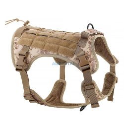 Dog harness TACTICAL size M brown
