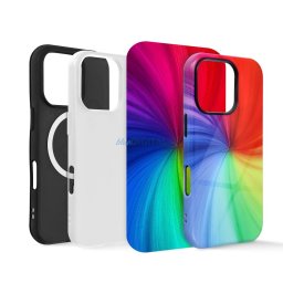 Case double layer for sublimation compatible with MagSafe for IPHONE 15 PRO MAX