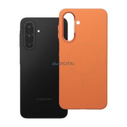 Case for Samsung A17 / A18 K-Look comaptible with MagSafe orange