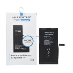 AmpSentrix Basic battery for iPhone 14 Plus (high capacity 4850 mAh)