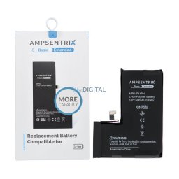 AmpSentrix Basic battery for iPhone 14 Pro (high capacity 3480 mAh)