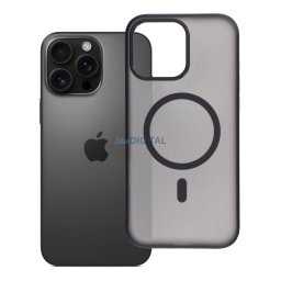Case for iPhone 16 PRO MAX Flexline Mag Cover compatible with MagSafe black