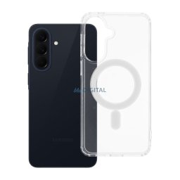 Case for Samsung A57 Clear Mag Cover (MID) compatible with MagSafe transparent
