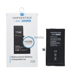 AmpSentrix Basic battery for iPhone 13 (high capacity 3500 mAh)