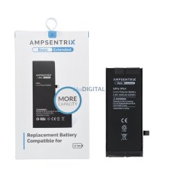 AmpSentrix Basic battery for iPhone 8 (high capacity 2250 mAh)