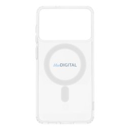 Case for Samsung S26 EDGE Clear Mag Cover (MID) compatible with MagSafe transparent