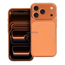 Case for iPhone 16 PRO Make compatible with MagSafe orange