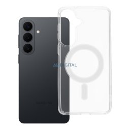 Case for Samsung S26 PLUS Clear Mag Cover (STR) compatible with MagSafe transparent
