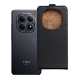 Vertical flip case for Xiaomi Redmi NOTE 15 5G Slim Flexi Fresh black