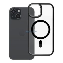 ROAR case MAG BUMPER compatible with MagSafe for IPHONE 15 black
